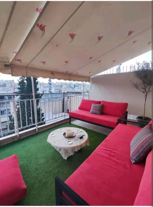 7Th Floor Spacious Veranda In The Heart Of Athens Atenas Exterior foto